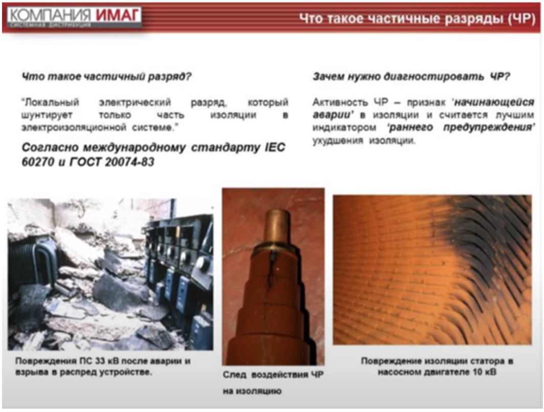 Что такое частичные разряды (ЧР)