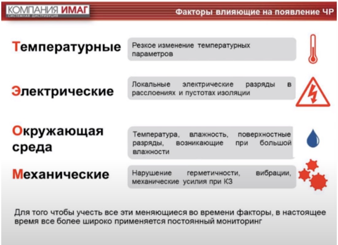 Факторы влияющие на появление ЧР