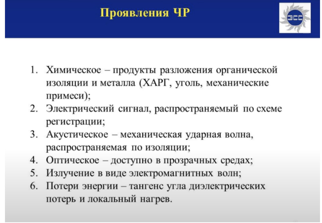 Проявления ЧР