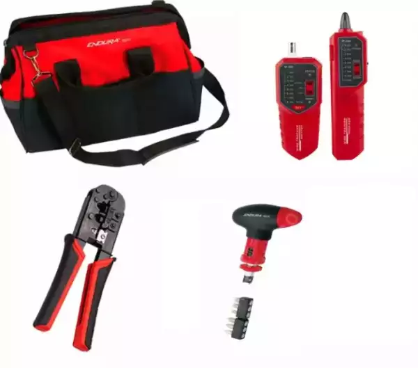 SK-LAN-1 - набор для обжима и проверки витой пары