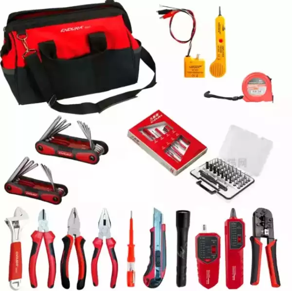 SK-LAN-2 - набор инструментов для обслуживания кабельных линий связи и Ethernet