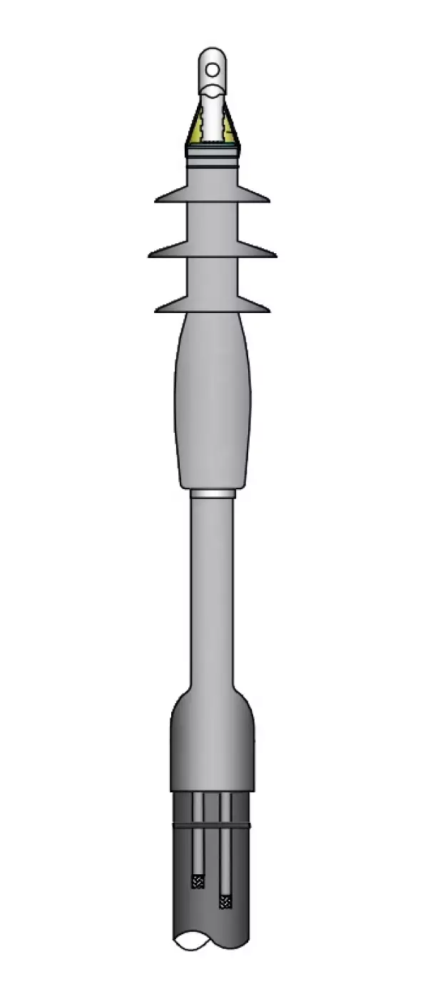 ИМАГ-Муфта-6/10-TI-1х185-300 - комплект концевой муфты холодной усадки внутренней установки для 1-жил. кабеля с изоляцией из СПЭ на 6/10 кВ, 1х185-300 мм2