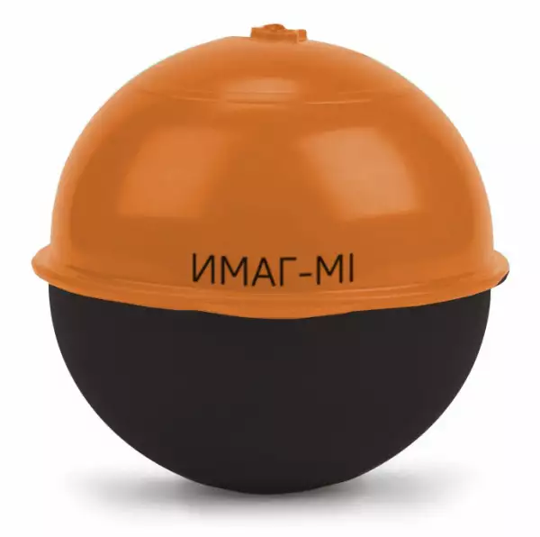 ИМАГ-MI-02 - шаровой интеллектуальный маркер ИМАГ для КТВ (оранж/черн)