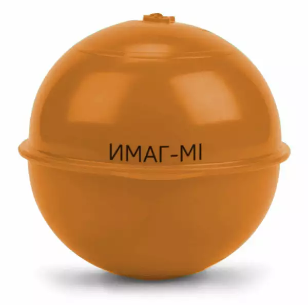 ИМАГ-MI-05 - шаровой интеллектуальный маркер ИМАГ для телекоммуникаций (оранжевый)